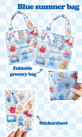 blue bag